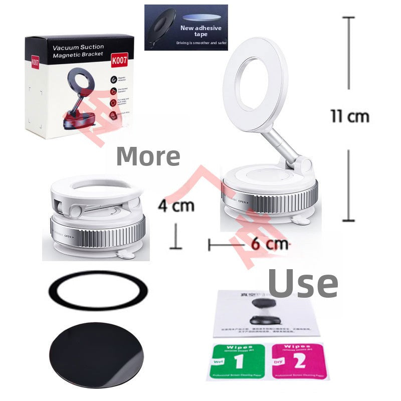 Car Bracket Suction Cup Vacuum Magnetic Suction Bracket